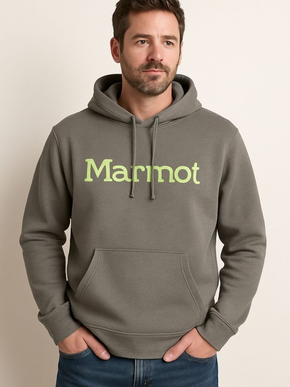 Marmot Hoodie Green Extra Extra Large